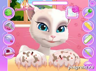 Скриншот игры Маникюр Анжелы Картинка к игре Маникюр Анжелы